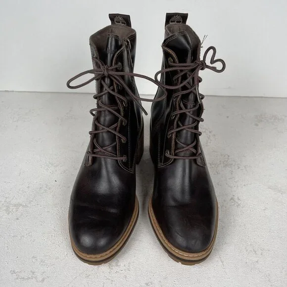 Timberland Sienna Ankle Booties Womens 8 Water Resistant Side Zip - Picture 10 of 10